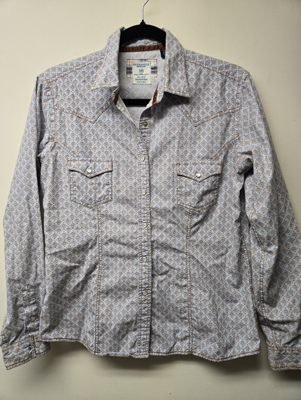 Ladies Medium Panhandle Western Shirt